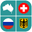 Geography Quiz - flags, maps & coats of arms