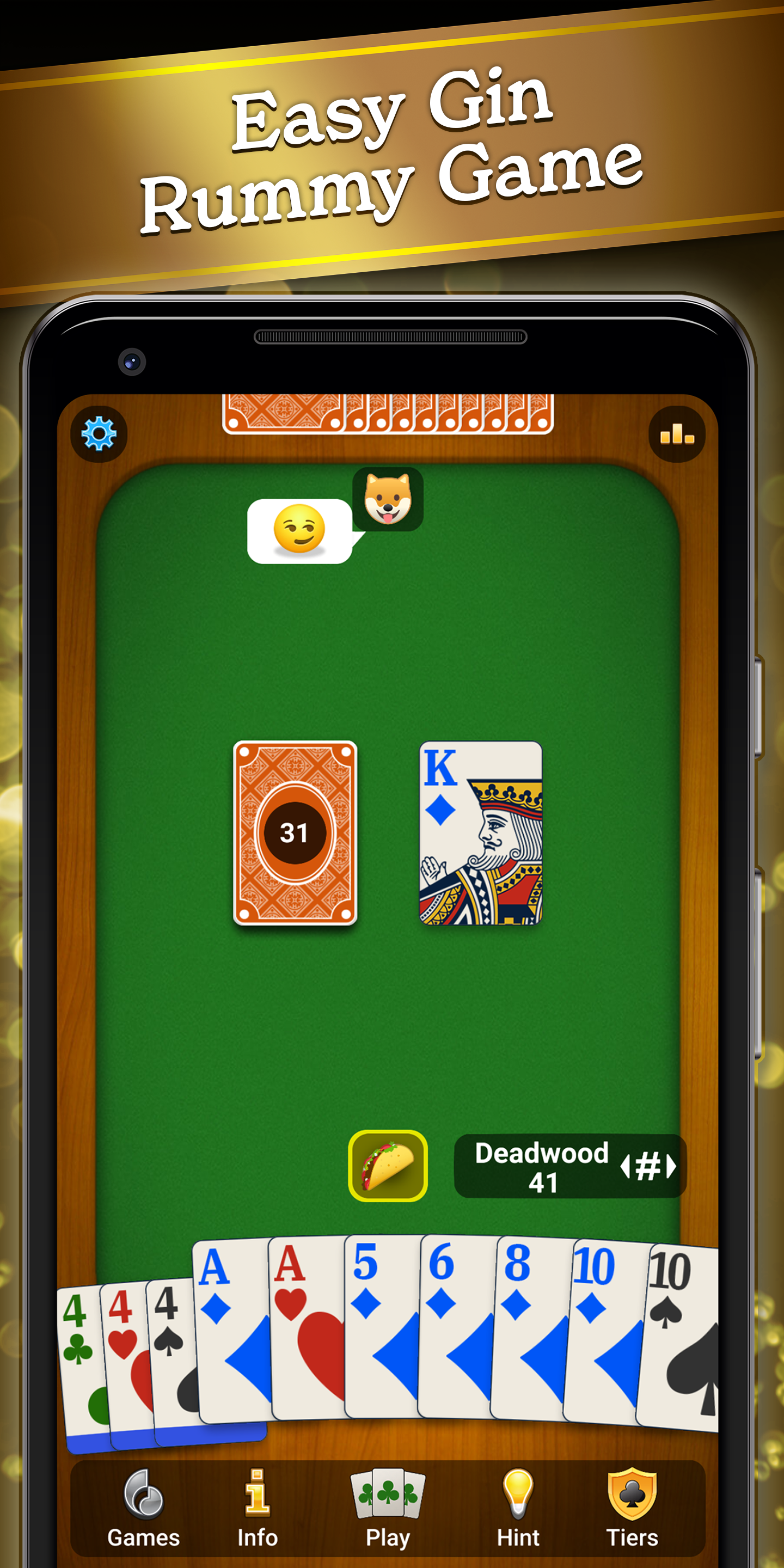 Play Gin Rummy Classic Online