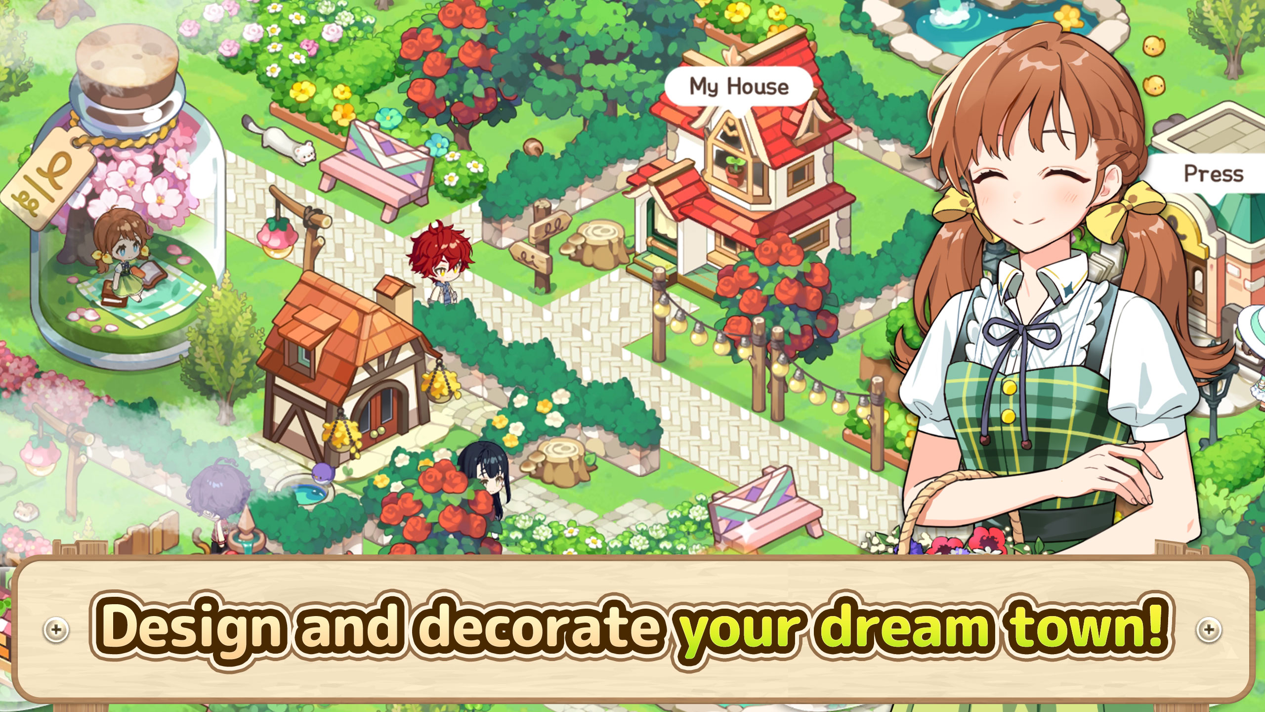 Скачайте и играйте в Dreamy Clover Town на ПК или Mac (Эмулятор)