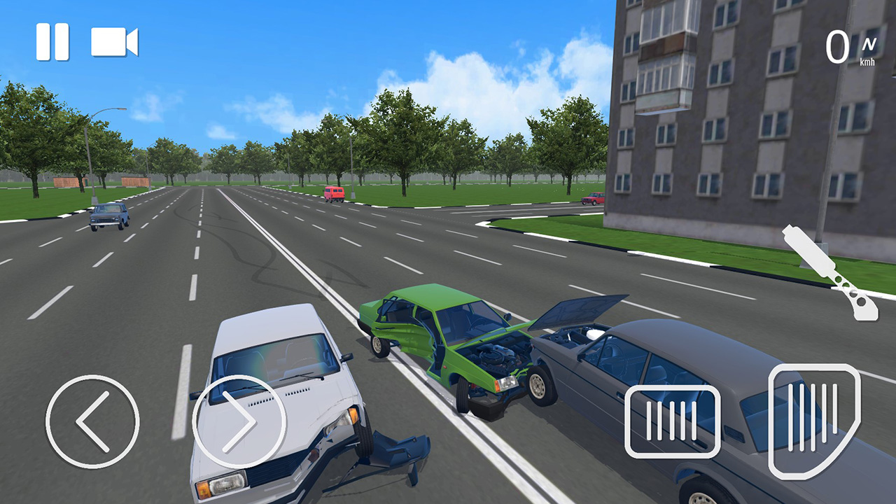 Скачайте и играйте в Russian Car Crash Simulator на ПК или Mac с (Эмулятор)