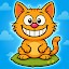 Hungry cat: physics puzzle game