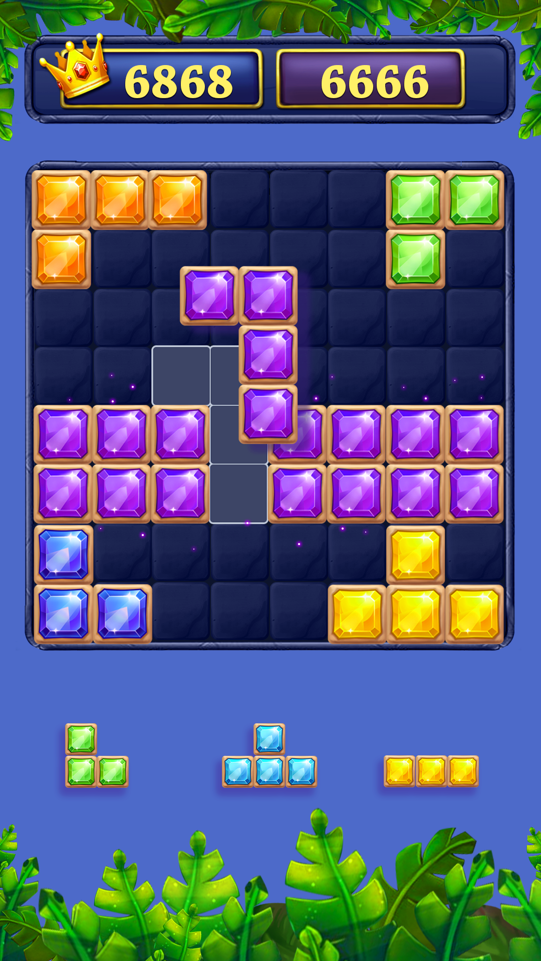 Baixar e jogar Block Gems: Classic Free Block Puzzle Games no PC com MuMu  Player