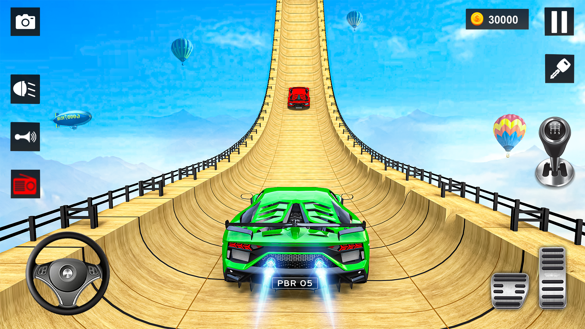 Скачайте и играйте в Crazy Car Stunt: Car Games на ПК и Mac (Эмулятор)  (Emulator)