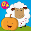 Animals & fruits -  game for toddlers from 1 year
