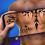 Tattoo sketch simulator