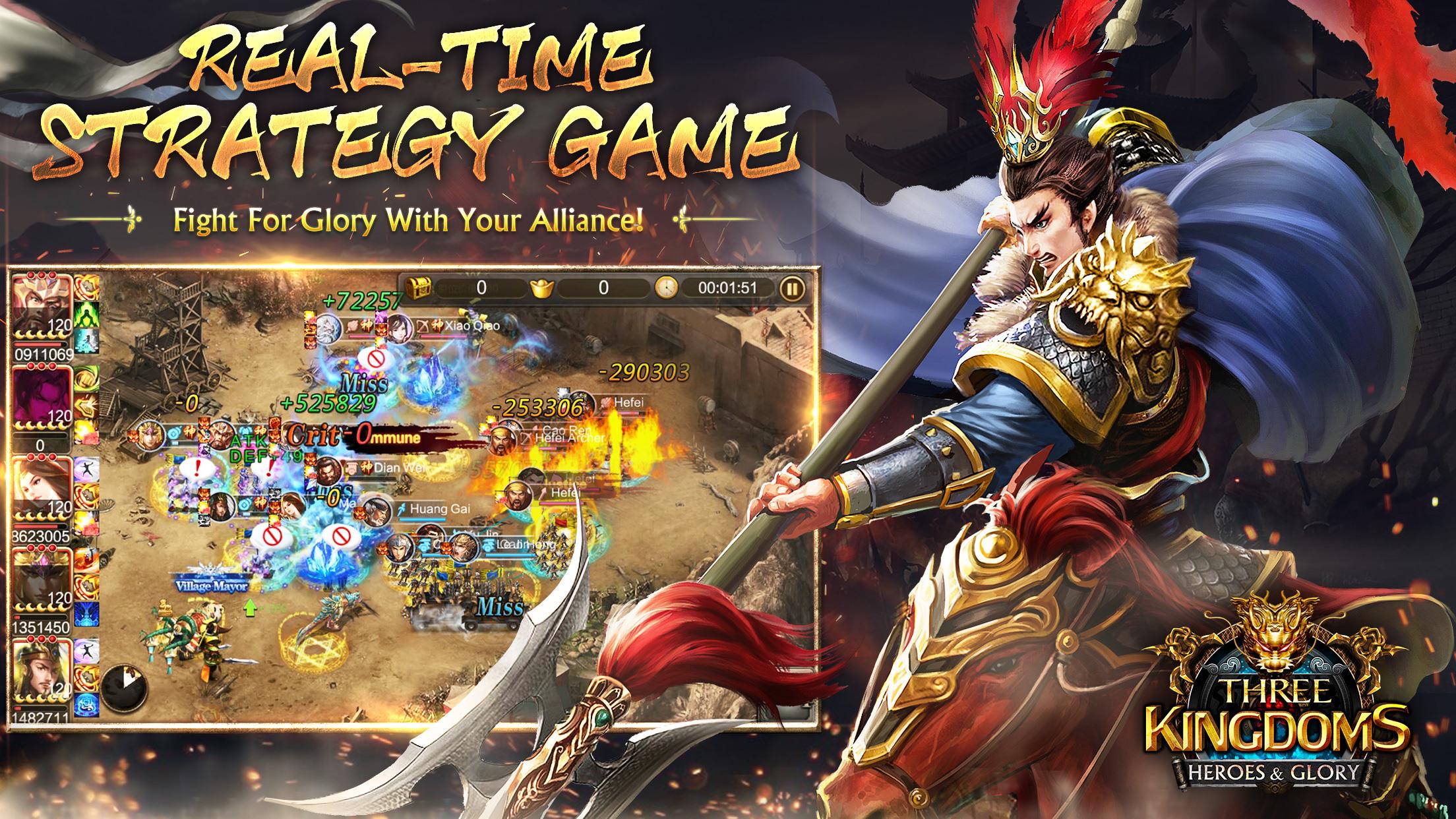 Download and play Three Kingdoms: Heroes & Glory on PC & Mac (Emulator)