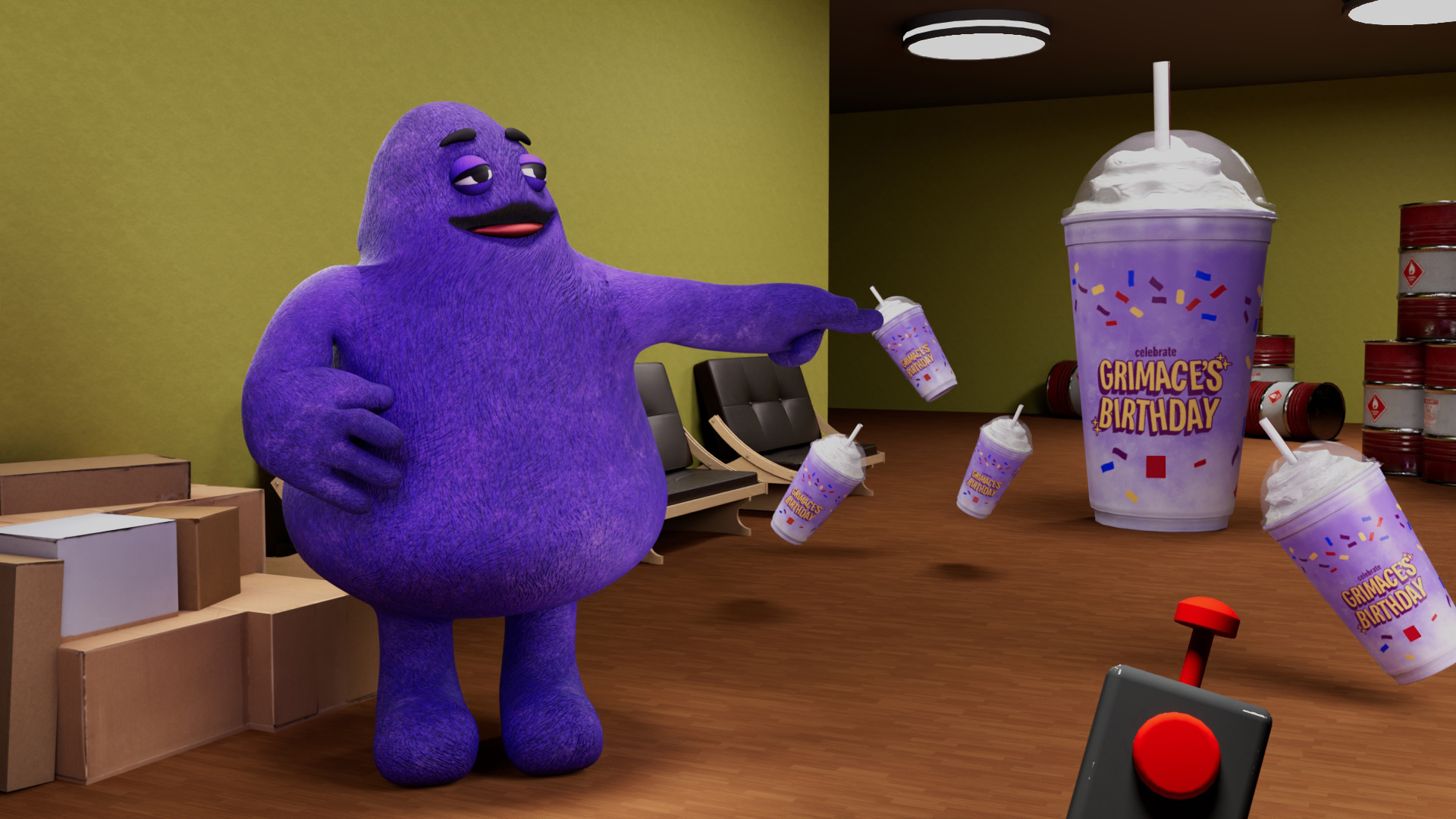 Play Grimace Monster Scary Survival Online