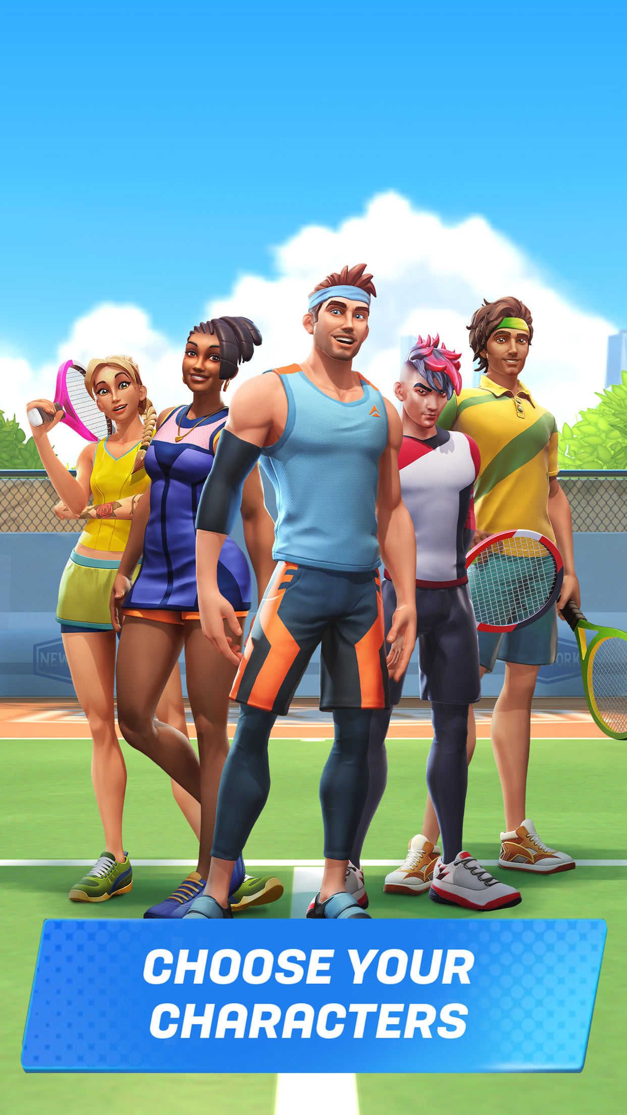 Скачайте и играйте в Tennis Clash: онлайн-игра на ПК или Mac (Эмулятор)