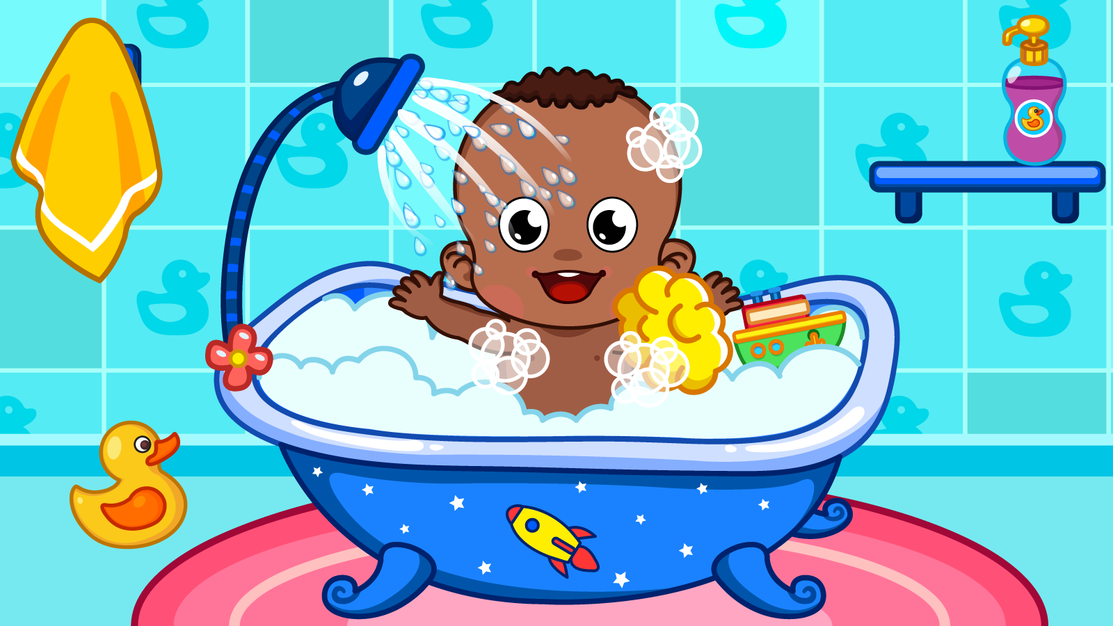 Download and play Baby Care Game Mini Baby Games on PC