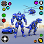 US Police Robot Car Game – Police Plane Transport