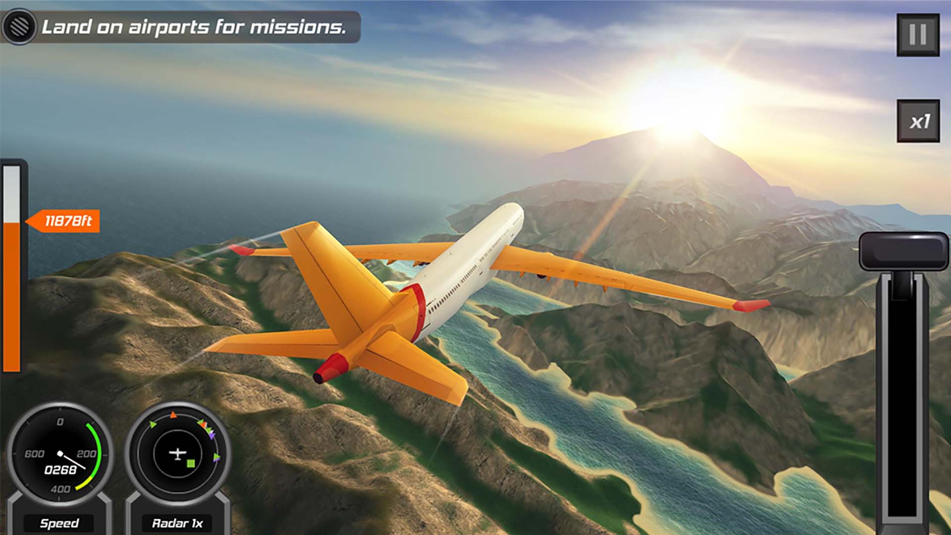 Скачайте и играйте в Flight Pilot Simulator 3D на ПК или Mac с (Эмулятор)