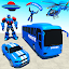 Bus Robot Car Game Robot Games