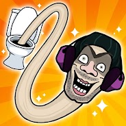 プレーする Toilet Monster: Move Survival をPCで