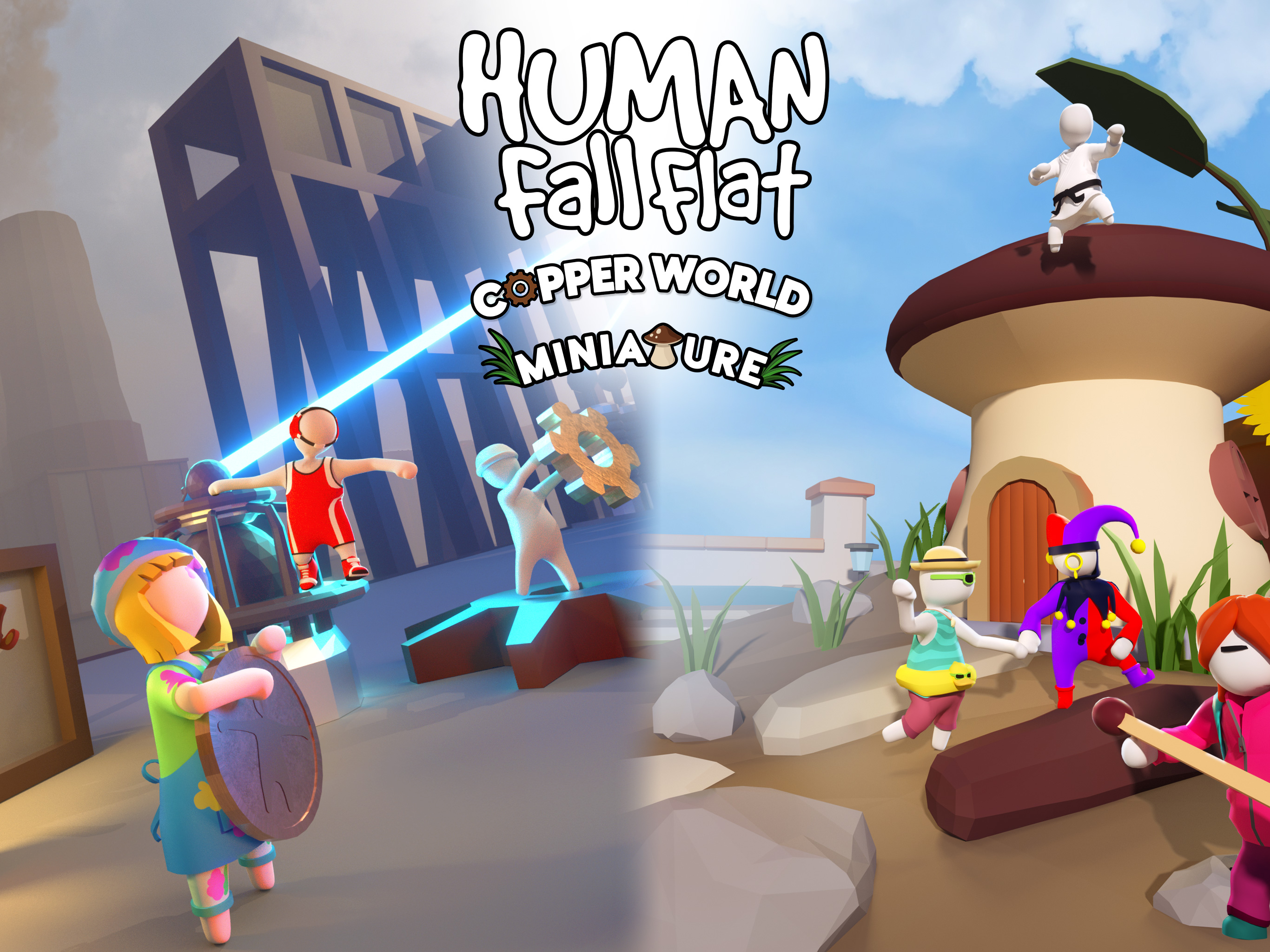 Скачайте и играйте в Human: Fall Flat на ПК или Mac с (Эмулятор)