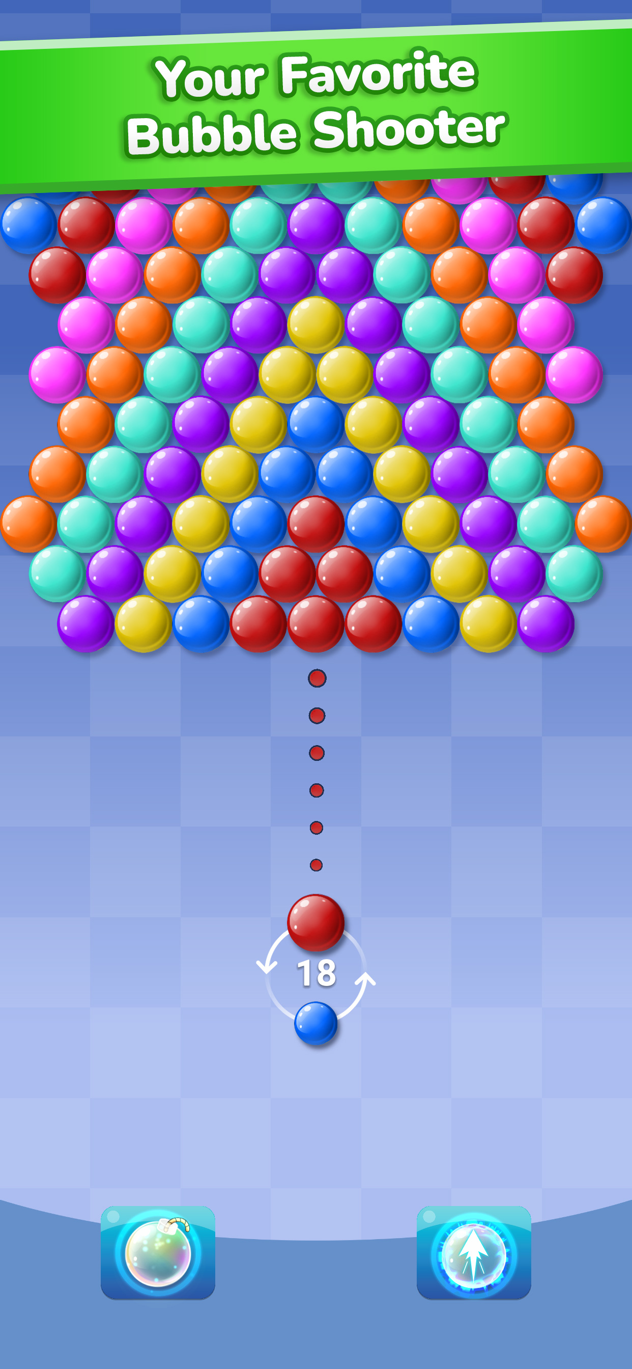 Play Bubble Shooter Pop! Online