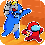 Jogue Survivor In Rainbow Monster para PC