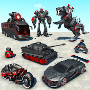 Tiger Robot Transforming Games İndirin ve PC'de