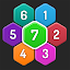 Merge Hexa - Number Puzzle