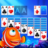 เล่น Solitaire Klondike Fish บน PC