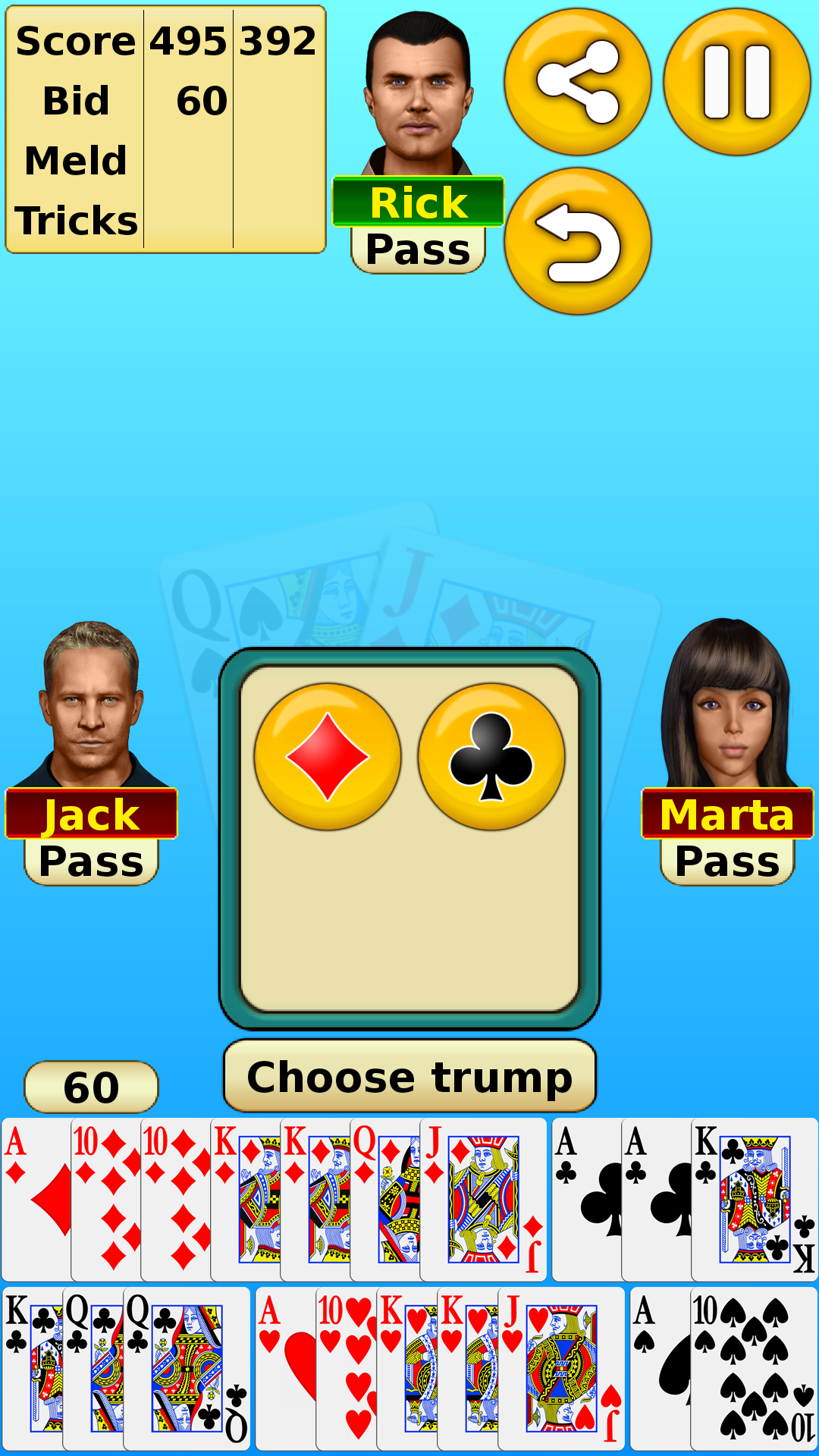 Play Pinochle Online