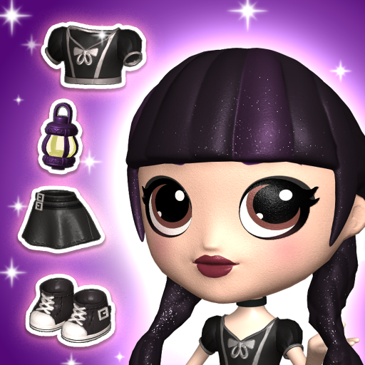 Chibi Doll Dress Up & Coloring 🕹️ Play on CrazyGames