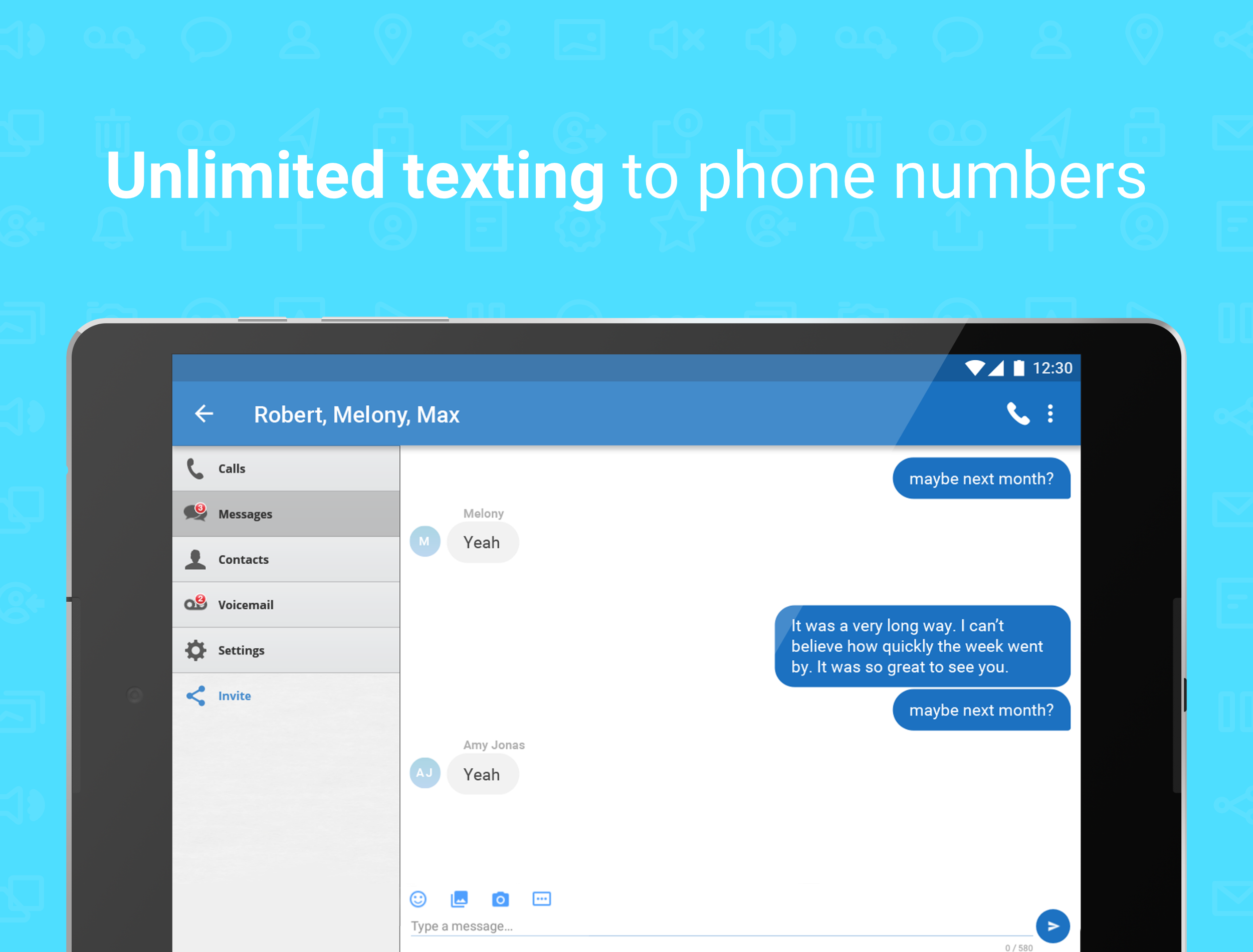 Download and Use Unlimited Texting, Calling App on PC & Mac (Emulator)