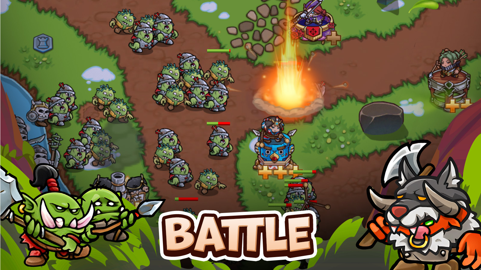 Download & Play Crazy Defense Heroes - TD Game on PC & Mac (Emulator)