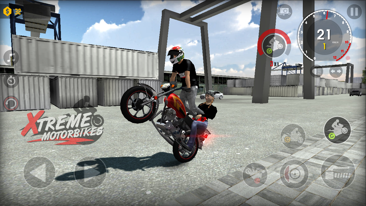 Скачайте и играйте в Xtreme Motorbikes на ПК или Mac с (Эмулятор)