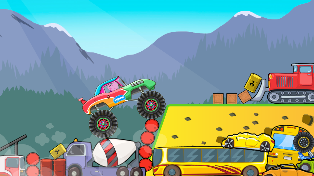 Download and enjoy Kids Monster Truck Racing Game on PC & Mac (Emulator).