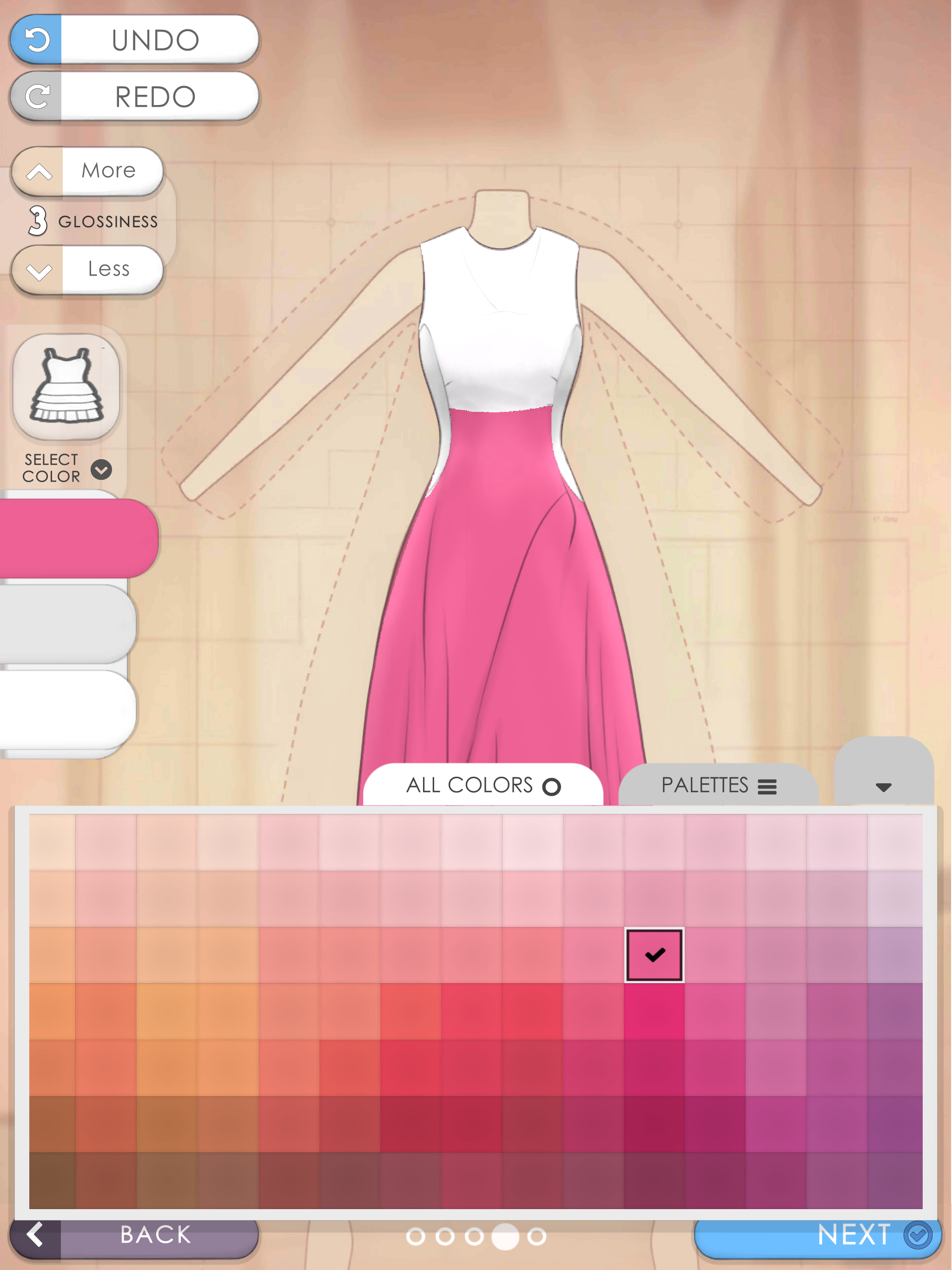 design your own dress game DIY Fashion Star - Doll Game