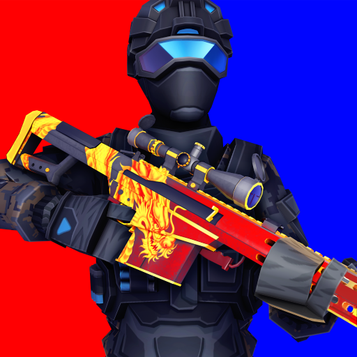 Play POLYWAR: 3D FPS online shooter Online