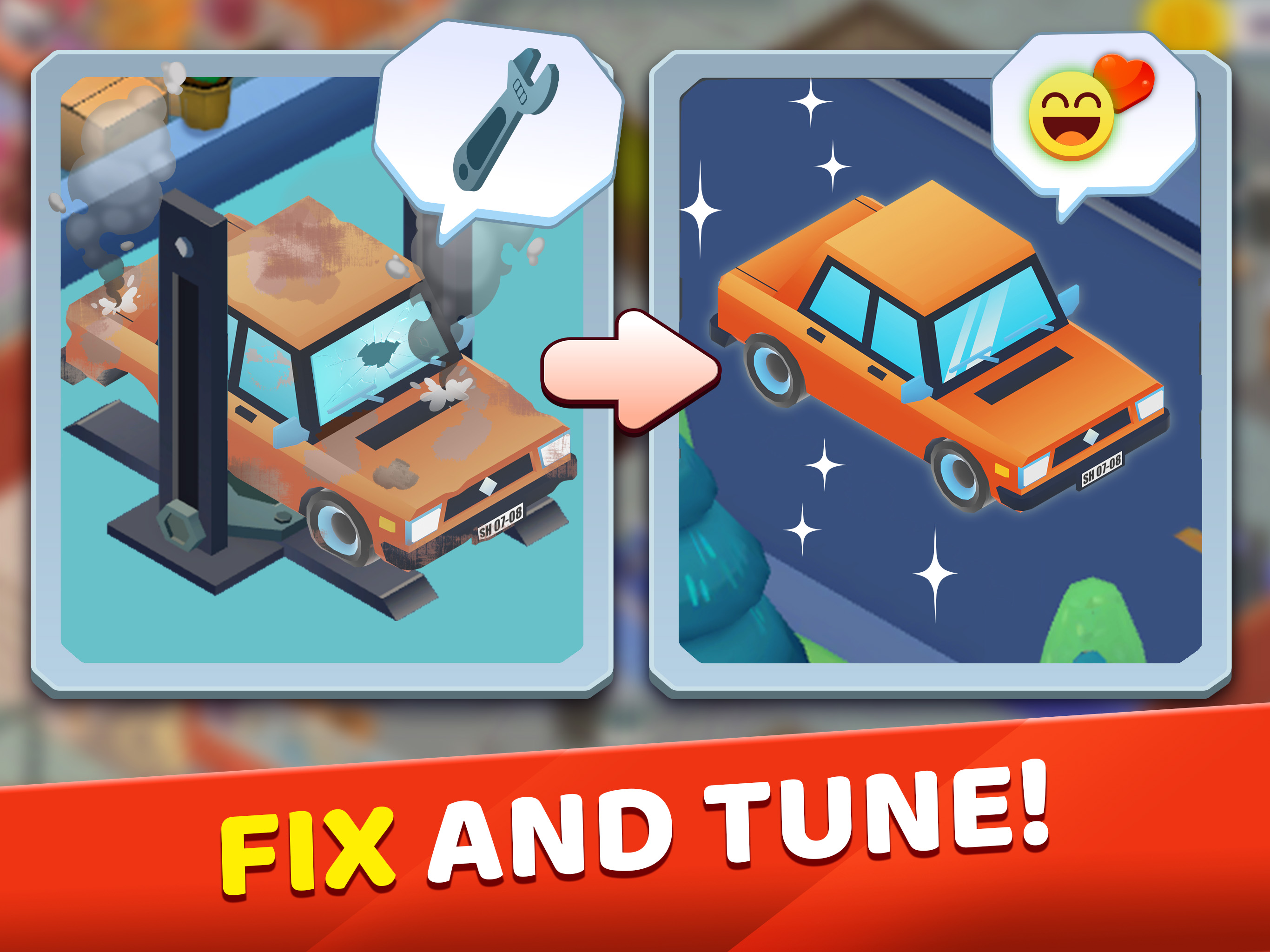 Скачайте и играйте в Tiny Auto Shop 2: Car Mechanic на ПК или Mac с  (Эмулятор)