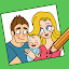 Draw Happy Baby : Puzzle Game