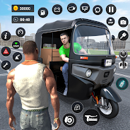 Gioca Modern Rickshaw Driving Games per PC