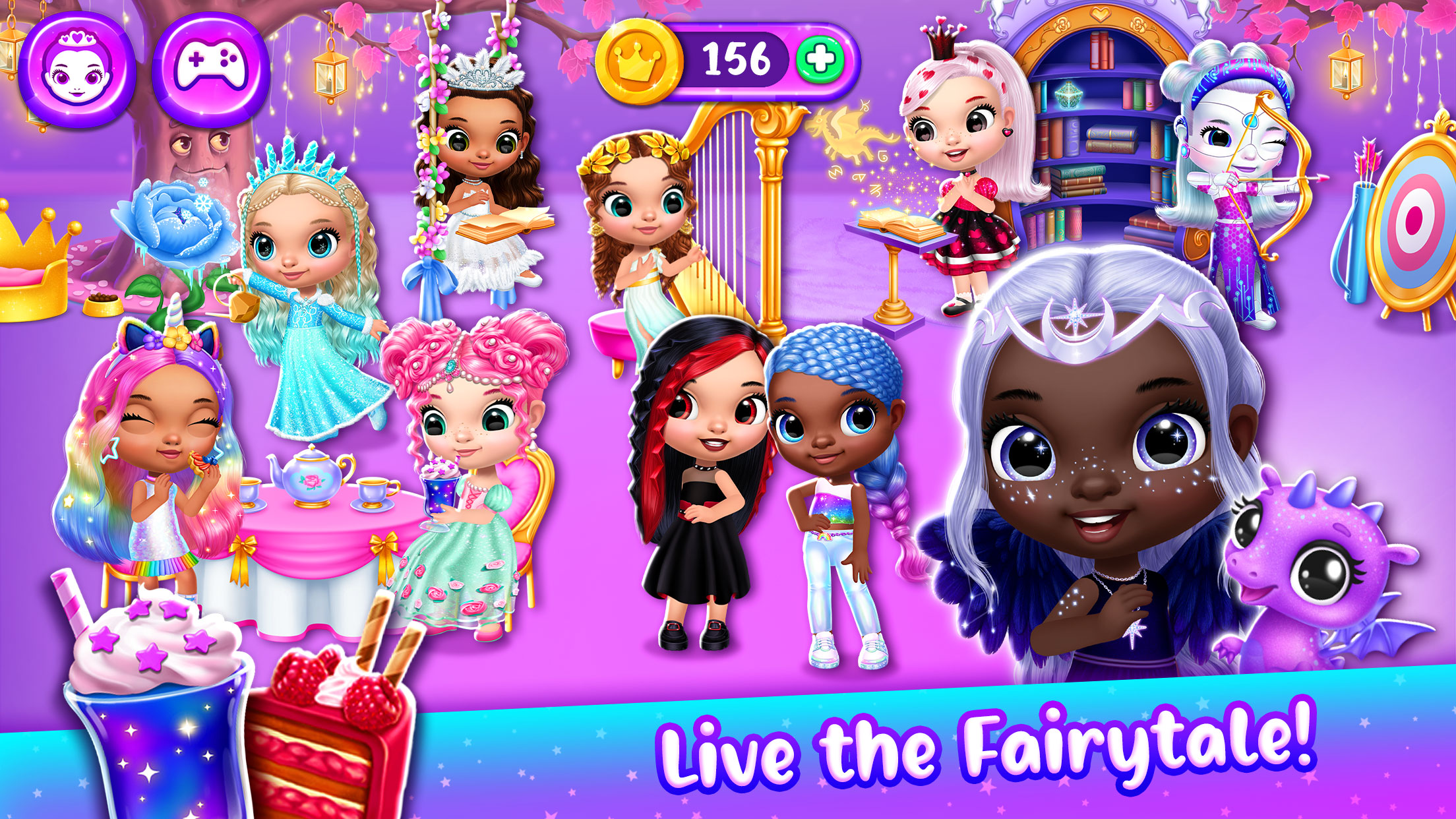 Download & Play Princesses - Enchanted Castle on PC & Mac (Emulator)