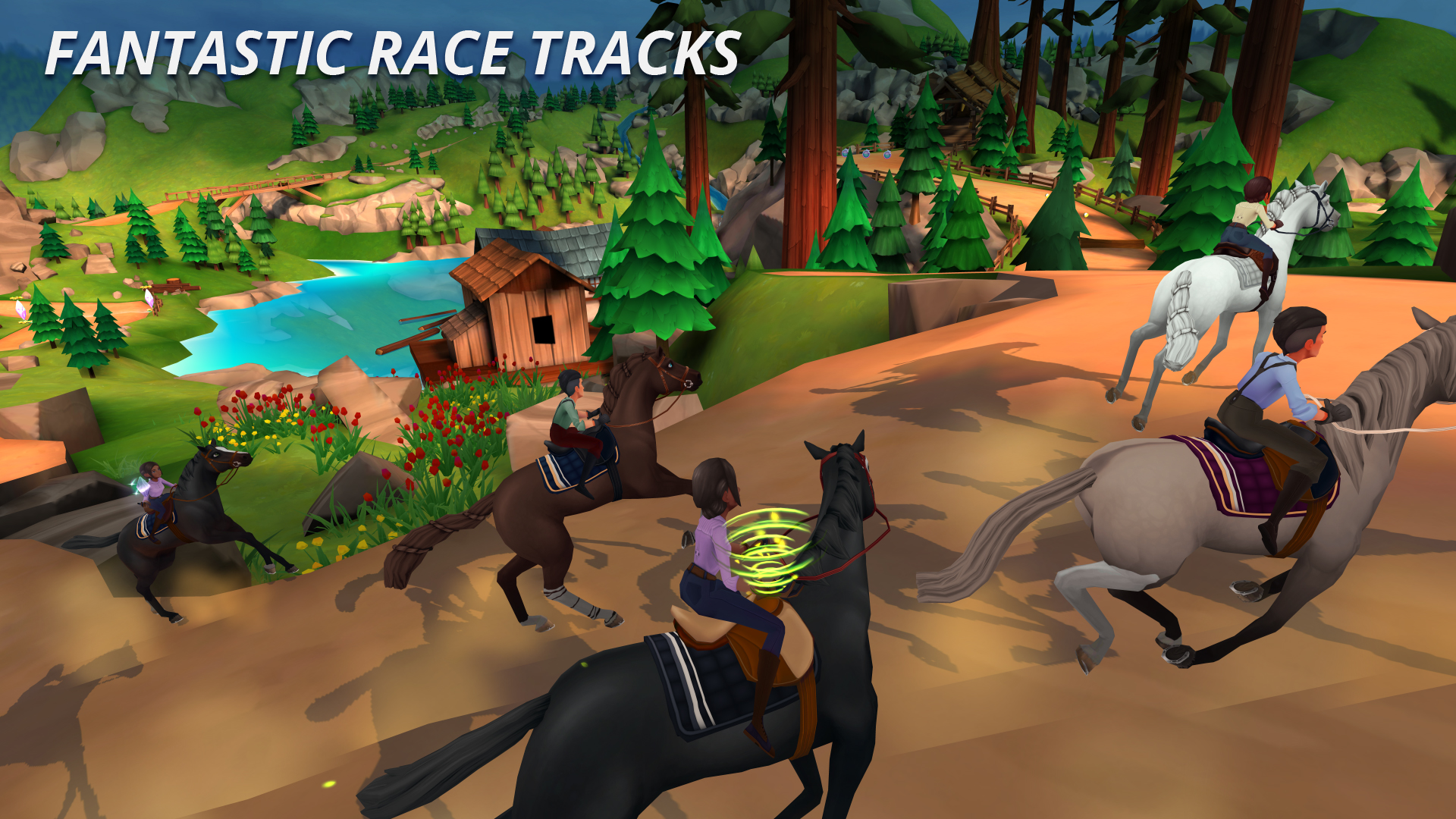 Baixe e jogue Wildshade: Fantasy Horse Races no PC e Mac (emulador)