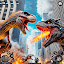 Angry Dinosaur City Attack
