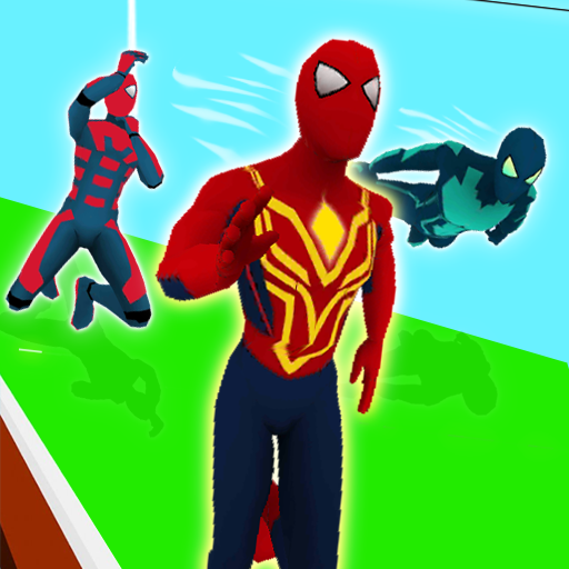 Superhero Transform Race Game