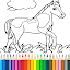 Horse Coloring Book