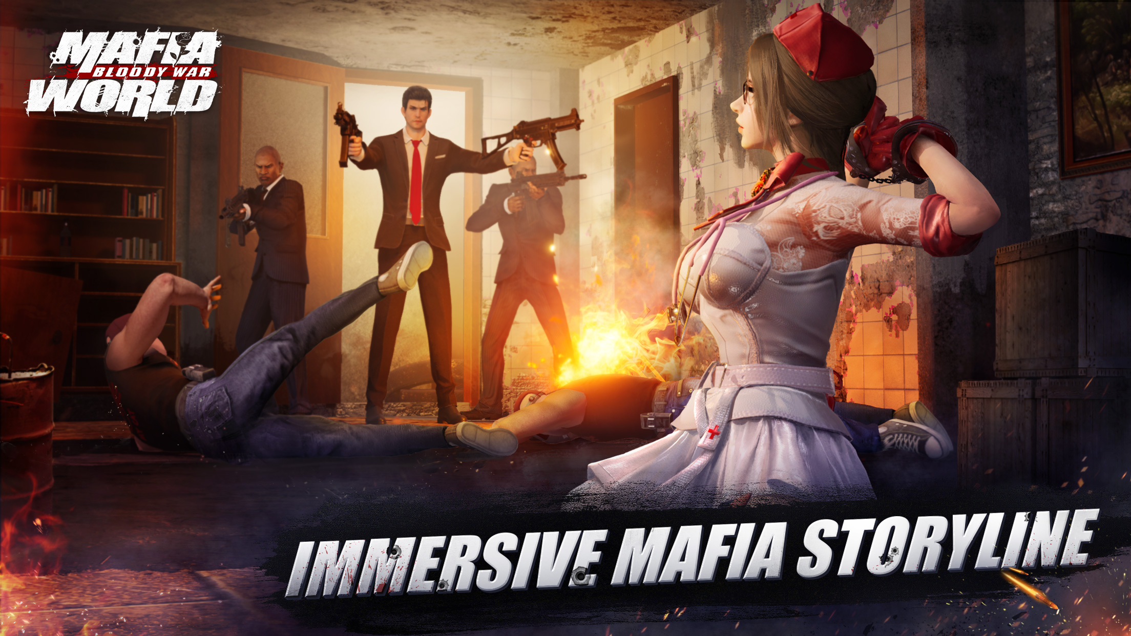 Download & Play Mafia World: Bloody War on PC & Mac (Emulator)