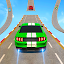 Sports Car Crazy Stunts 2021- Mega Ramp Car Games
