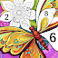 Tangle Color by Number Book
