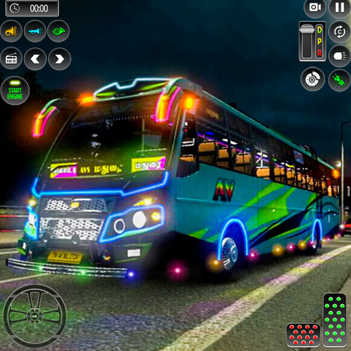 World Tour Bus Game: Bus Drive