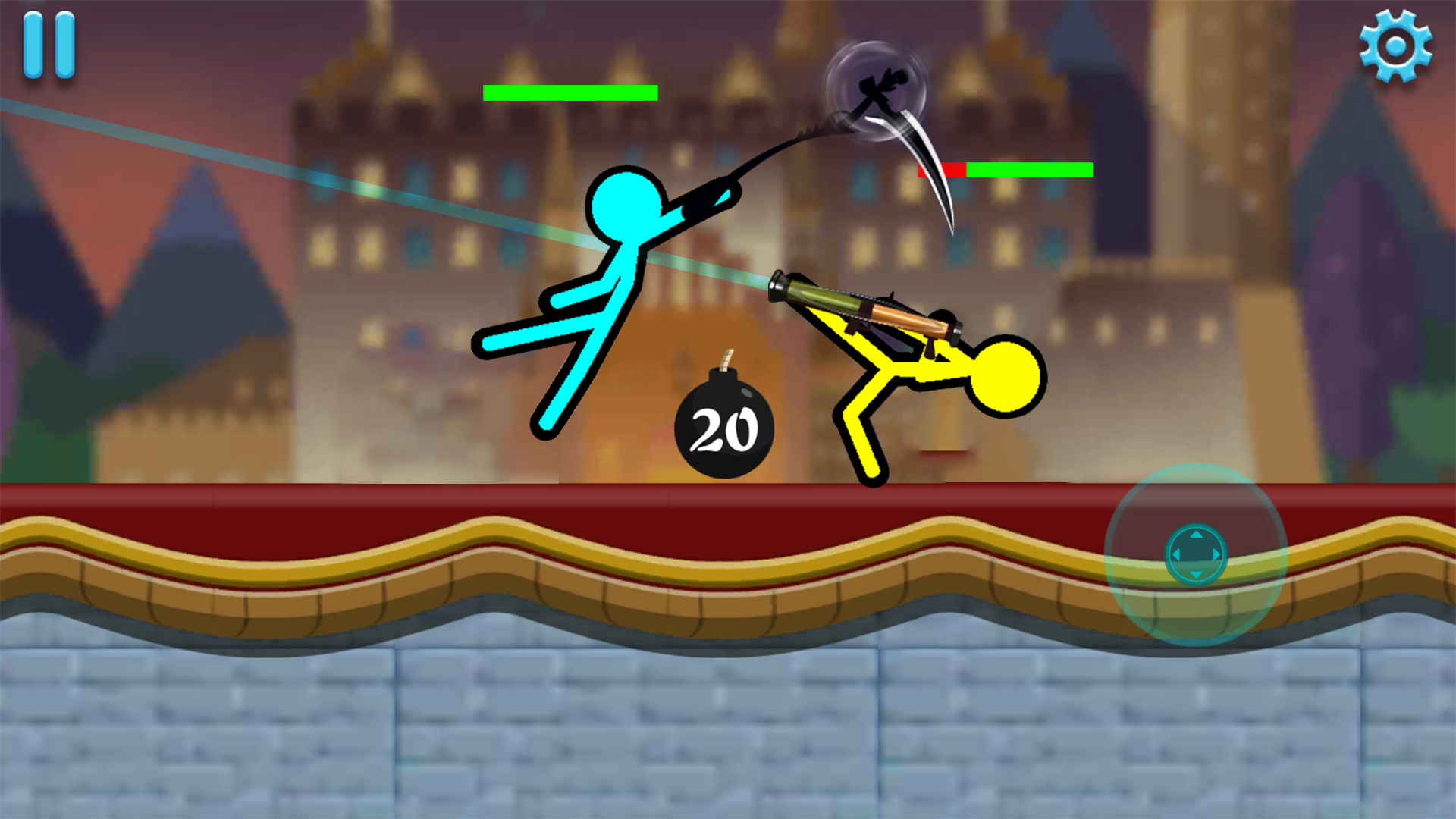 Скачайте и играйте в Stickman Fight: игры на двоих на ПК или Mac с  (Эмулятор)