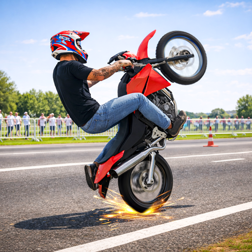 Extreme Bike Wheelie 3D