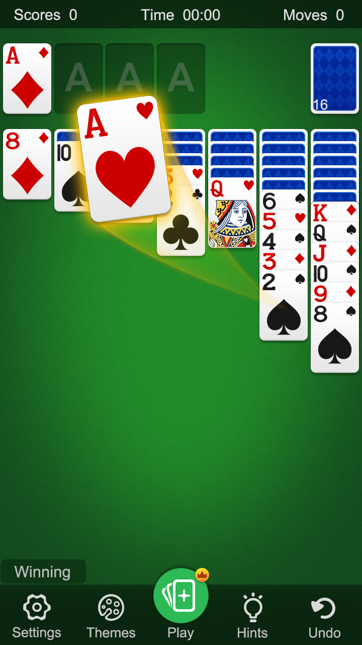 Play Solitaire Classic Klondike Online