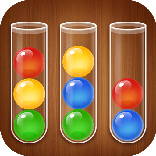 Play Color Ball Sort Woody Puzzle Online