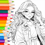 Doll Color: Princess Coloring