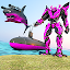 Submarine Robot Transformation: Shark Attack