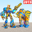 Elephant Robot Vs Lion Robot Transform War Games